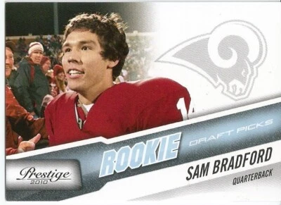 2010 Prestige Draft Picks Light Blue #287 Sam Bradford - Image 1 of 2