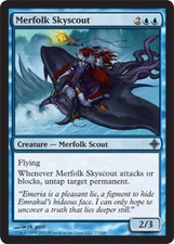 4x Merfolk Skyscout MTG Rise of the Eldrazi NM Magic Regular
