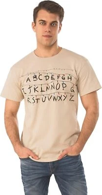 Camisa de pared alfabeto Stranger Things disfraz elegante Halloween adulto Foto 1 de 2