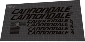 CANNONDALE Badboy (2012) Frame Decal Set - Picture 1 of 2