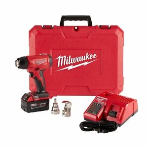 Milwaukee 2688-21 M18 Compact Heat Gun Kit W/(1) 5.0Ah Batt, Charger & Case