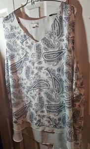 EST. 1946 womens beautiful summer top sz 26/28 - Picture 1 of 5