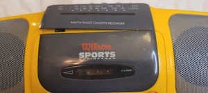 SELTEN WILSON SPORTS Kassette Ghettoblaster AM/FM Radio FÜR TEILE FUNKTIONIERT NICHT - Bild 1 von 11