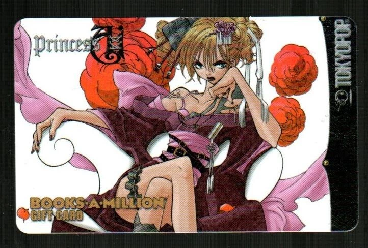 BOOKS-A-MILLION TokyoPop Princess Ai ( 2005 ) Gift Card ( $0 ) - Image 1 of 1