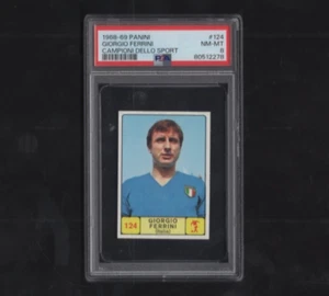 1968-69 Panini Campioni Dello Sport No 124 Giorgio Ferrini PSA 8 - Picture 1 of 2
