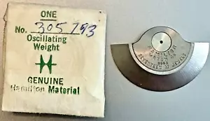 NOS - Hamilton Oscillating Weight 689A Wrist Watch Movement 17 Jewels - Picture 1 of 2