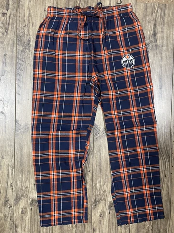 Edmonton Oilers  Men's Fanatics Pajama Pants Premium Size Large Cover