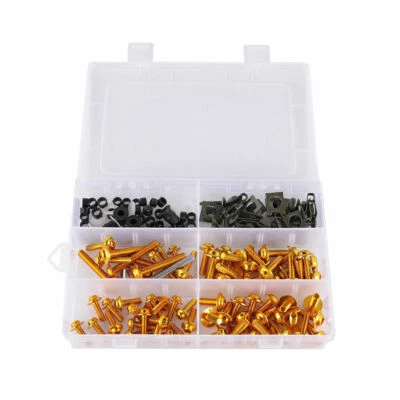 177X Fairing Fender Fastener Kit Body Work Screws Bolts Washers Motorcycle Foto 1 de 4