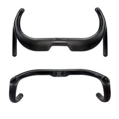 Professional Carbon Racing Bike Handlebar 31.8mm Track Road Bicycle Drop Bar - Image 1 of 4