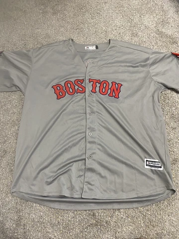 Authentic Majestic 2018 MLB World Series Champions Boston Red Sox Jersey Pedroia Cover
