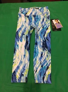 NWT Girls Avia High Waist Moisture Wicking Leggings size XS (4-5) - Picture 1 of 6