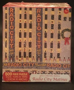 New Radio City Music Hall Matinee 2012 Christmas 500 Piece Puzzle 13x19in - Picture 1 of 1