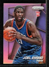 2014-15 Panini Prizm Silver Prizm Joel Embiid #253 Rookie RC