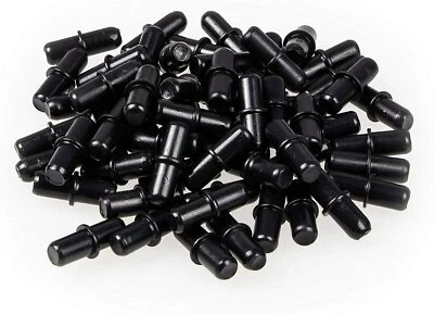 Vehículo para Madera 5MM Fachbodenträger Negro Regalstifte Tirantes Estantería - Imagen 1 de 3