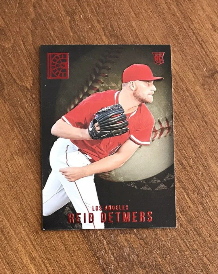 Reid Detmers 2022 Panini Capstone Red Rookie #128 Louisville Angels RC - Image 1 of 2