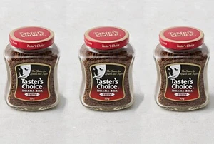 Taster's Choice Original Instant Coffee 50g X 3bottles Mini Glass Bottle Size - Picture 1 of 6