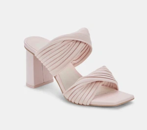 Sandalia de tacón Dolce Vita para mujer - rosa claro Stella - Imagen 1 de 10