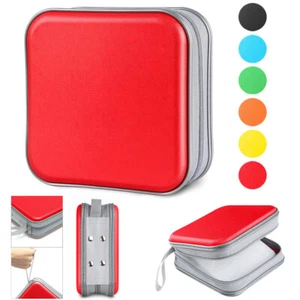 CD Case DVDs Wallet Holder 34 Discs Heavy Duty Bag Binder Storage Booklet Album - Picture 1 of 8