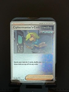 Ciphermaniac's Codebreaking 104/131 - Reverse Holo - Prismatic Evolutions - Picture 1 of 2