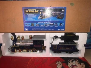 GREAT WESTERN ROYAL BLUE LOCOMOTIVE Train made in Hong Kong/NIB/ - Picture 1 of 8