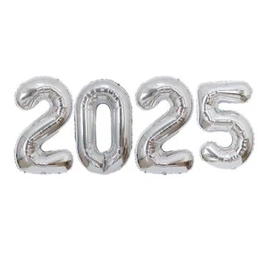 16 Inch 2025 Balloons Number 2025 Foil Balloons for New Years Eve Party Suppl... - Picture 1 of 4
