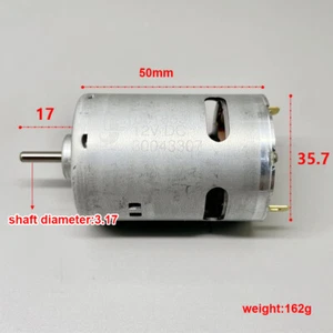 Johnson 540 Motor Carbon Brush DC6V 12V 14.4V 27520RPM High Speed Electric Drill
