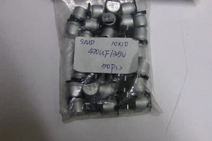 470UF X 25V ELECTROLYTE SMD CAN CAPACITOR - Picture 1 of 2