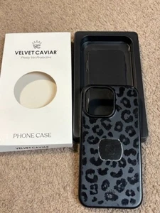 Velvet Caviar Designer leopard cheetah 13 pro max case - Picture 1 of 2
