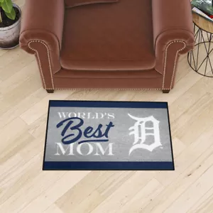 MLB - Detroit Tigers World's Best Mom Starter Mat Accent Rug - 19in. x 30in. - Picture 1 of 5