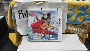 CIB ABC WIPEOUT CREATE & CRASH  NINTENDO 3DS VIDEO GAME COMPLETE IN BOX - Picture 1 of 5