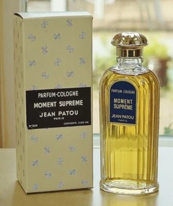 Vtg MOMENT SUPREME by JEAN PATOU splash PARFUM COLOGNE 3 3/5 oz~108 ml OLD LARGE - Picture 1 of 10
