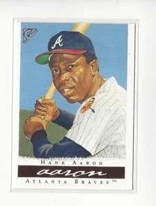 2003 Topps Gallery HOF #3B Hank Aaron (Blue Hat) Braves - Picture 1 of 1