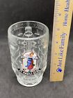 St. Pauli Girl glass beer mug in excellent condition 5" tall .25l