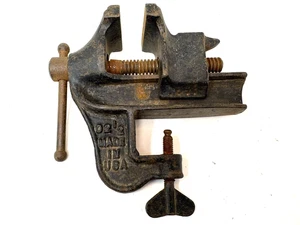 Vintage 02-1/2 Bench Vise Workshop Tool Jeweler - Picture 1 of 10