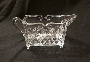 1940er-60er Jahre Indiana Glas #618 Ananas Blumen Kohle Schiffchen Zuckerdose - Bild 1 von 4