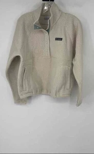 Columbia Womens Beige Long Sleeve Mock Neck Pullover Jacket Size Small - Picture 1 of 6