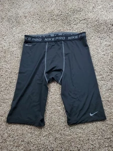 Nike Pro Compression Shorts 3XL Black Dri-Fit Mens Training Base Layer New Tags - Picture 1 of 15