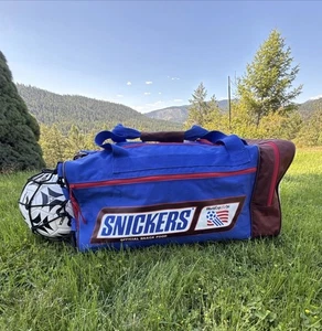 Vintage 1994 World Cup USA Fußball Fußball Seesack Sporttasche Mars Snickers - Bild 1 von 15