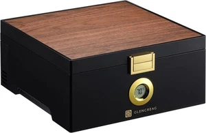 Humidificador termostático eléctrico para cigarros GLENCREAG 64-74°F 20-30 cigarros cedro - Nuevo en caja - Imagen 1 de 7