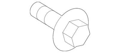 Genuine Mercedes-Benz Axle Bolt 004-990-11-03 - Image 1 of 3