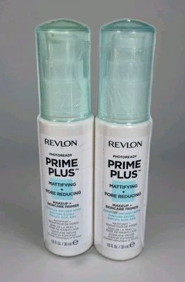 (2x) Revlon PhotoReady Prime Plus Mattifying & Pore Reducing Skincare Primer - Image 1 of 3