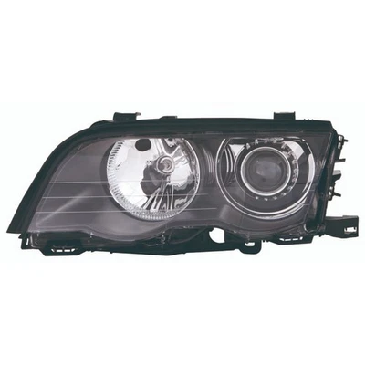 For 2000 BMW 323i Headlight Driver Side HID Type Black Housing BM2502113 - Изображение 1 из 4