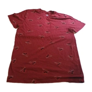 Jurassic World T-Shirt All Over Print Herren M rot - Bild 1 von 6