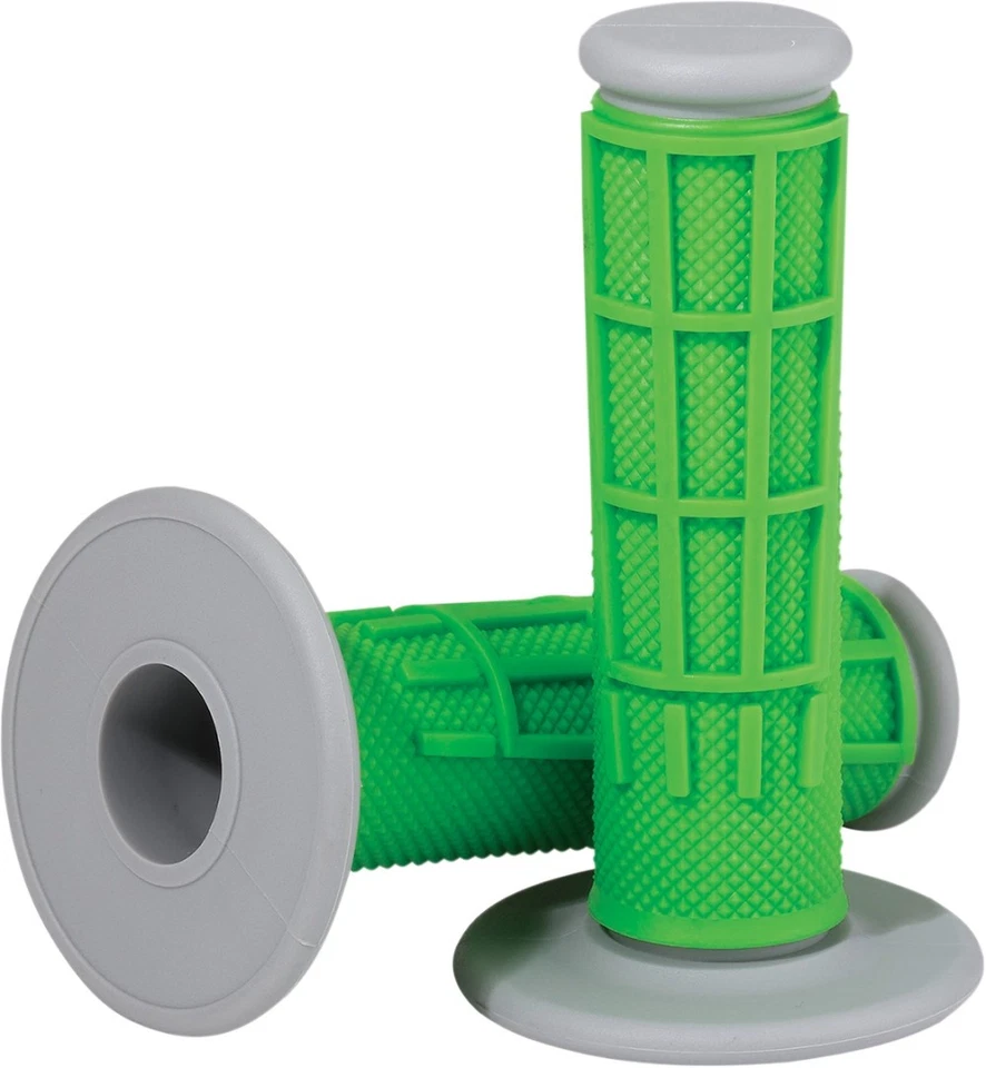 Moose Racing 1MG2315-GEM Competition Diamond/Waffle Grips - Green - Imagem 1 de 1