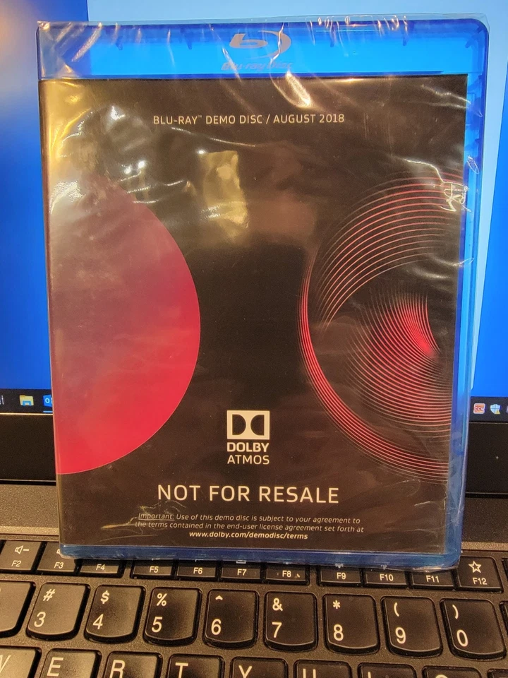 Dolby Atmos Genuine Blu-Ray Demo Disc (August 2018)-NEW,SEALED - Bild 1 von 2