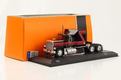 1:43 GMC General Tractor Truck nero rosso 1980 IXO - Immagine 1 di 2
