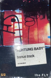 U2~SEALED w Hype Sticker~The Fly~Cassette Single~Ultra Rare~CHEAPEST ONE ON EBAY - Picture 1 of 7