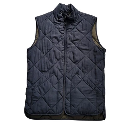J Crew Mercantile Vest Mens XS Navy Blue Quilted Hunting Hiking Lightweight New - Image 1 of 4