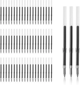 200pcs Beadable Pens Refills, 1.0mm Black Ink Ballpoint Pen Refills Replaceable - Picture 1 of 1