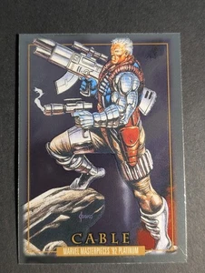 🦸🔥2024 Marvel Masterpieces '92 Platino #18 Cable 🦸🔥 - Imagen 1 de 6